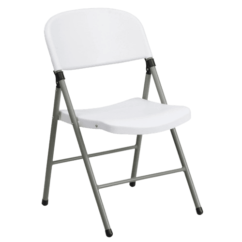 White Folding Chair